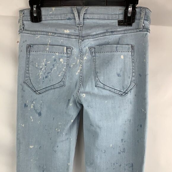 Goldsign Skinny Skinny Bleach splattered jeans - Picture 7 of 15